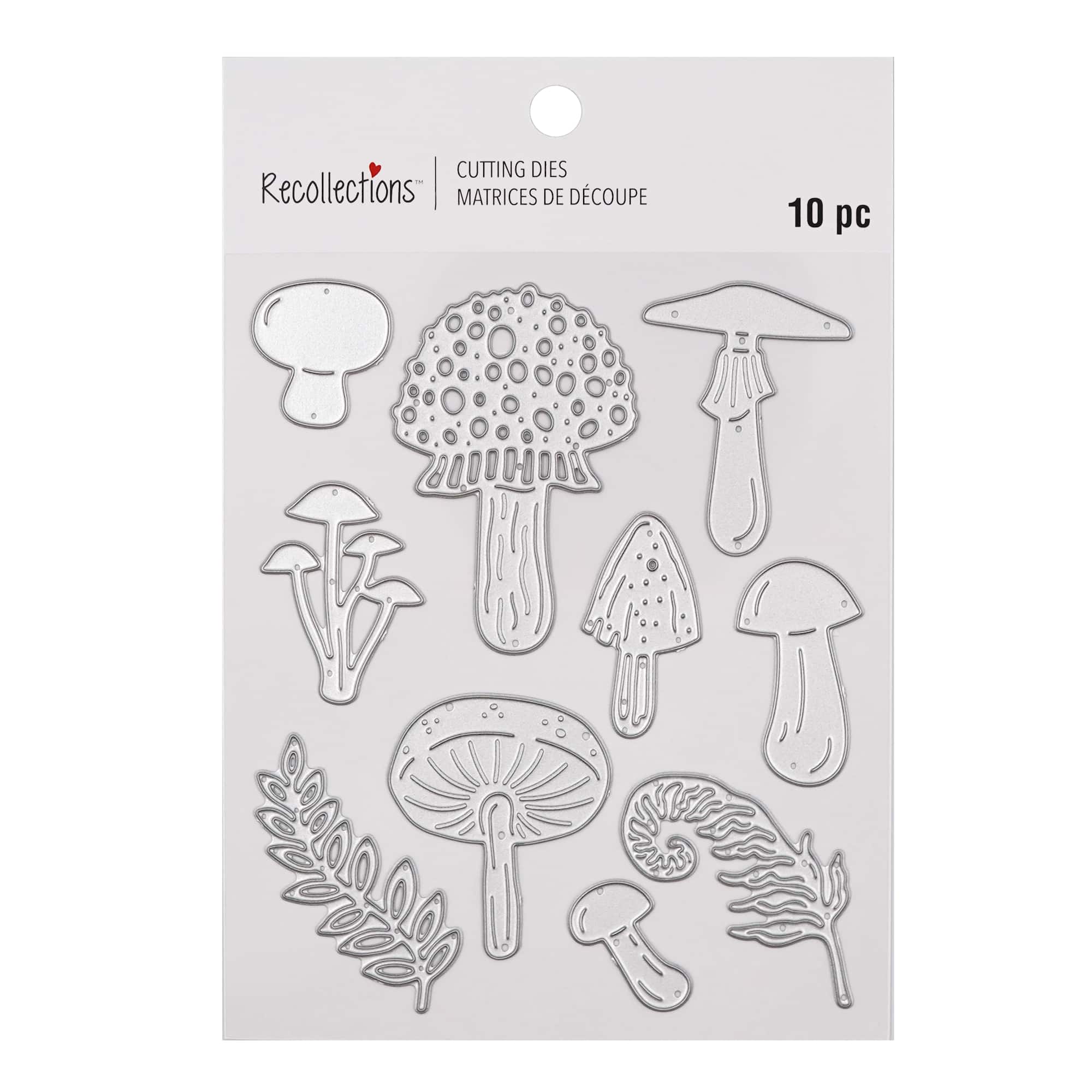 6 Pack: Mushroom Cutting Die Set by Recollections™